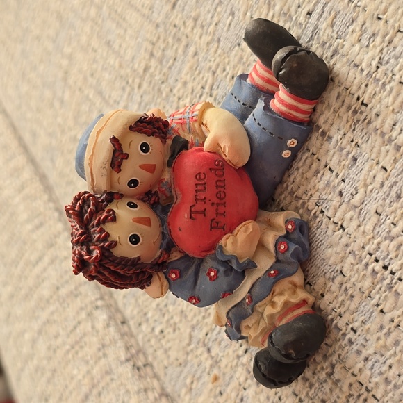 RAGEDY ANN & ANDY ENESCO FIGURINE TRUE FRIENDS VINTAGE DECOR LIMITED EDITION - Picture 3 of 8